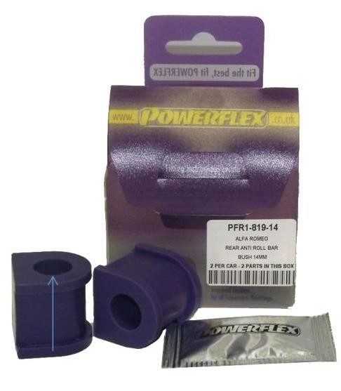 Powerflex PFR1-819-14: Laagripuks, stabilisaator Tagasild mõlemapoolselt Road Series