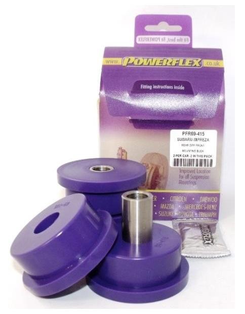Powerflex PFR69-415: Suspension, Différentiel Essieu arrière, Montage avant Road Series