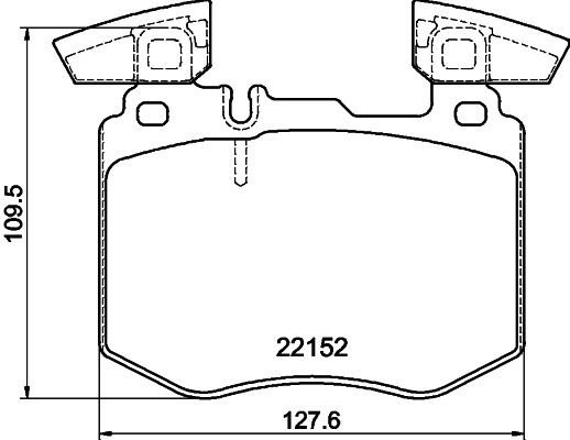 MINTEX MDB4145: Piduriklotsid vastukaaluga