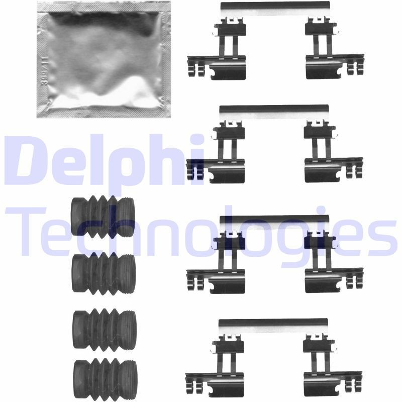 DELPHI LX0679: Lisakomplekt, ketaspiduriklotsid