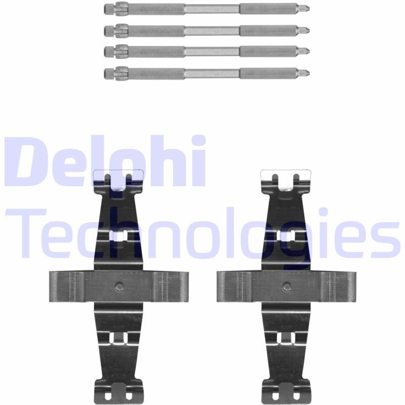 DELPHI LX0693: Lisakomplekt, ketaspiduriklotsid