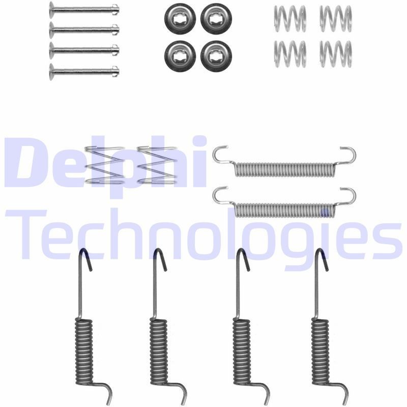 DELPHI LY1424: Lisakomplekt, seisupiduriklotsid