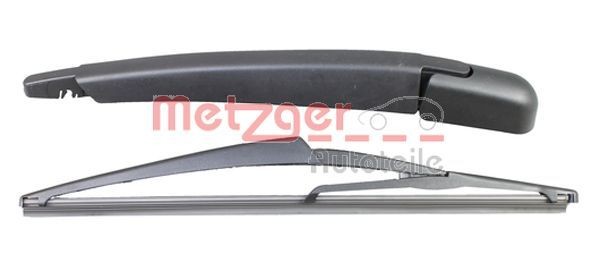 METZGER 2190478: Braccio tergi, Pulizia cristalli posteriore, con calotta/coperchio