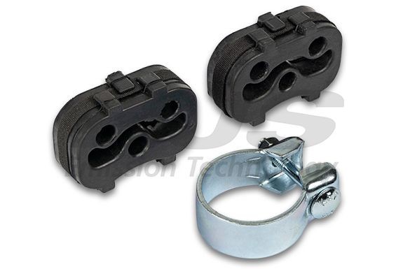 HJS 82 32 9007: Set montare, sistem de esapament cu carcasa