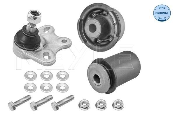 MEYLE 016 610 0003: Set reparatie, suspensie MEYLE-ORIGINAL-KIT: Better solution for you! Axa fata dreapta, Axa fata stanga, cu articulatie de sarcina/ghidare, cu bucsa de cauciuc