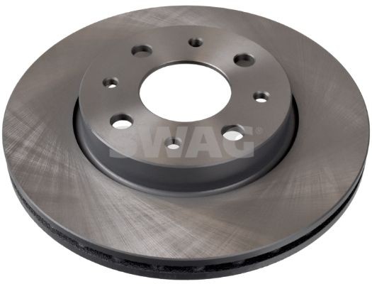 SWAG 70 94 3826: Bremžu diski Priekšējais tilts, Ø: 240mm, ar iekšējo ventilāciju, Ø: 240mm, pārklāts