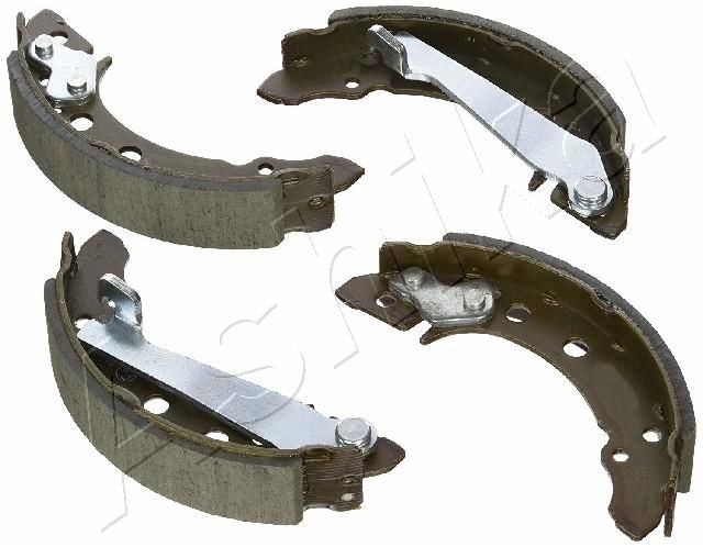 ASHIKA 55-00-0900: Piduriklotside komplekt Tagasild, 180mm
