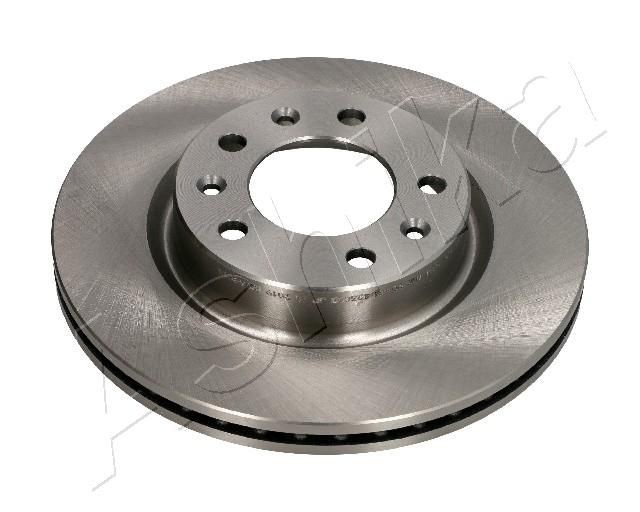 ASHIKA 60-00-0629: Piduriketas Esisild, Ø: 266mm, õhutusega, Ø: 266mm
