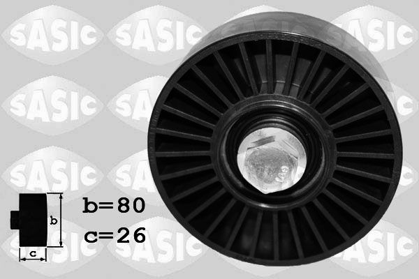 SASIC 1626205: Seade- / juhtrull, soonrihm Ø: 80mm, Ø: 80mm