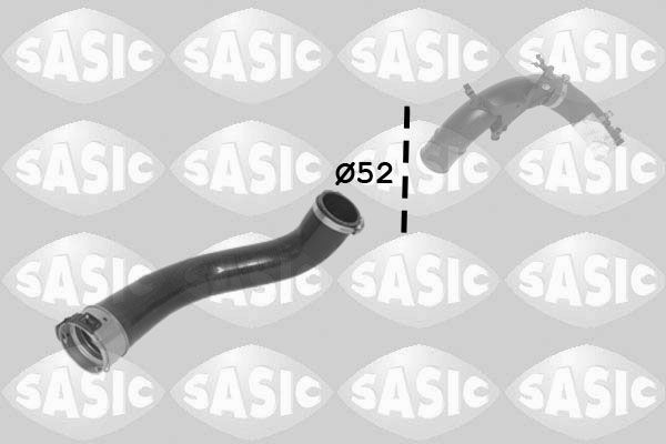 SASIC 3334030: Kompressoriõhuvoolik Kompressoriõhu radiaator, Sissepääs