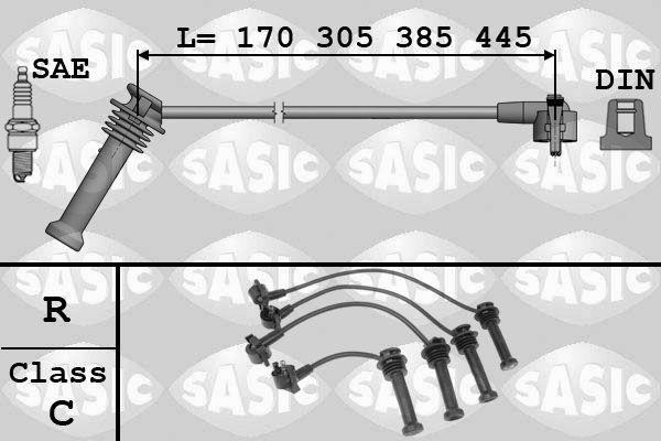 SASIC 9286054: Süütesüsteemikomplekt