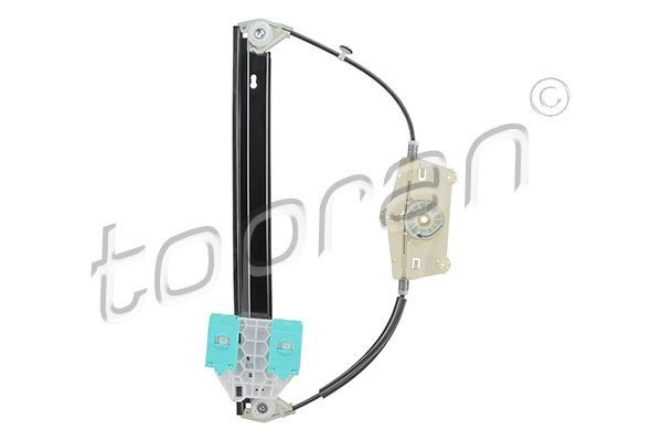 TOPRAN 115 407: Elevalunas Atrás derecha, eléctrico, sin electromotor
