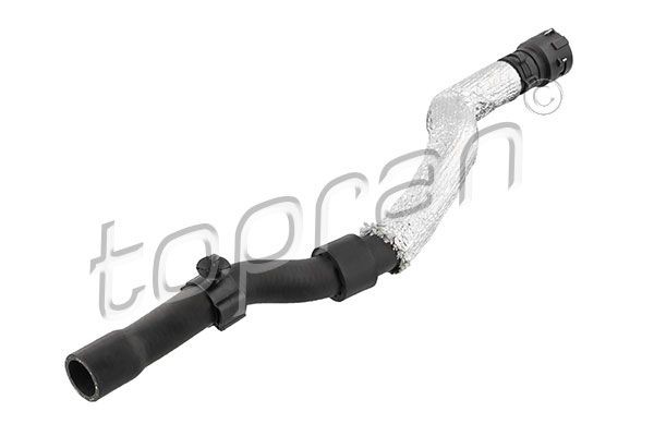 TOPRAN 118 555 Schlauch, Wärmetauscher-Heizung mit Halter, mit Schnellkupplung, mit Dichtring, mit Klammer, mit Hitzeschutzrohr