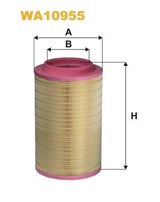 WIX FILTERS WA10955: Õhufilter