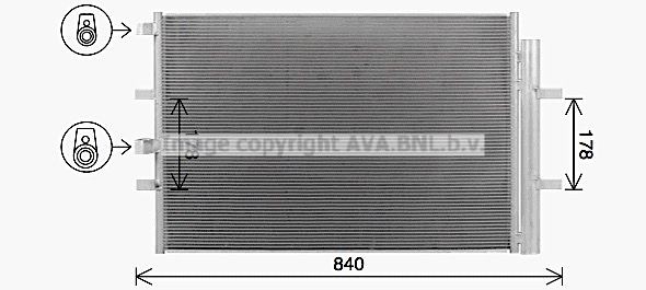 PRASCO FD5675D: Condensator, climatizare cu uscator