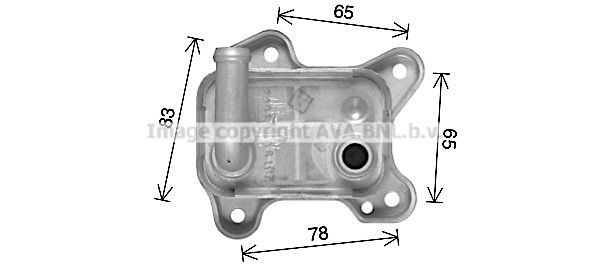 PRASCO OL3712: Radiator ulei, ulei motor