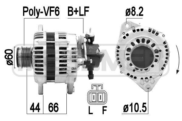 MESSMER 209392A: Generaator 110A