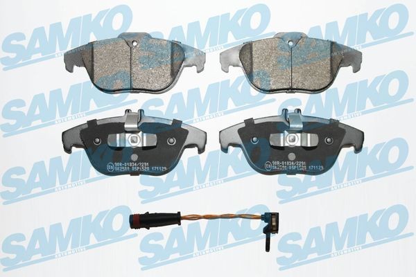 SAMKO 5SP1528A: Piduriklotsid