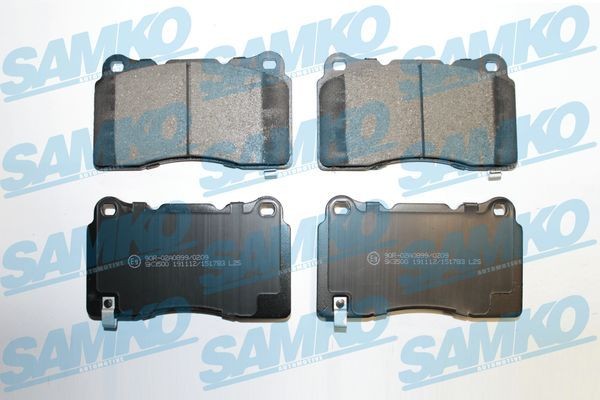 SAMKO 5SP1783: Piduriklotsid