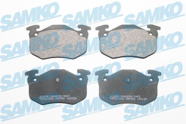 SAMKO 5SP582: Piduriklotsid