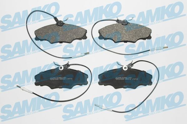 SAMKO 5SP619: Piduriklotsid