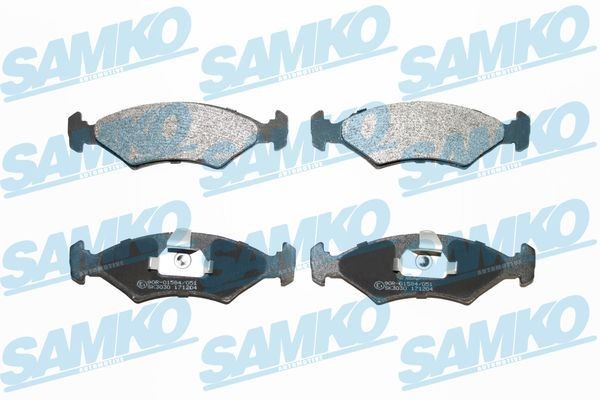 SAMKO 5SP628: Piduriklotsid