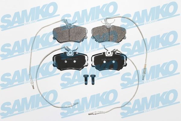 SAMKO 5SP636: Plaquettes de frein avec vis/boulons