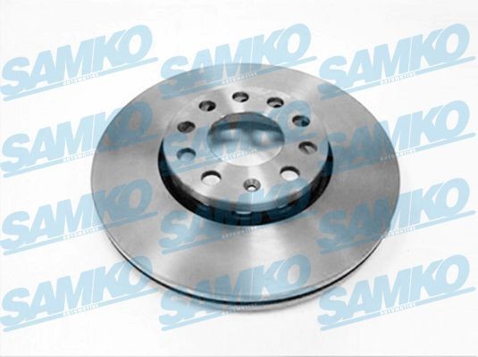 SAMKO A1052V: Piduriketas Ø: 288mm, sisemine õhutus, Ø: 288mm