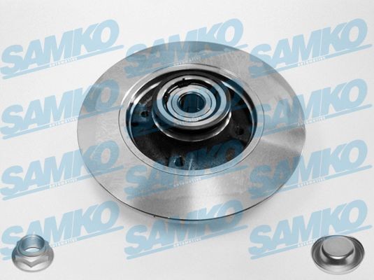 SAMKO C1005PCA: Stabdžių diskas LPR HUB BRAKE DISC LINE Ø: 249mm, Ø: 249mm, su priedais, su ABS jutiklio žiedu, su rato guolio komplektu