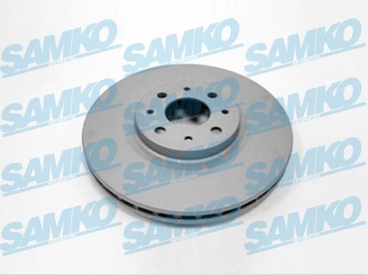SAMKO F2003VR: Stabdžių diskas TOTAL COATED Ø: 281mm, vidinis ventiliavimas, Ø: 281mm, padengta