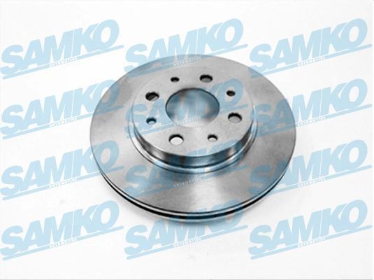 SAMKO F2004V: Piduriketas Ø: 240mm, sisemine õhutus, Ø: 240mm