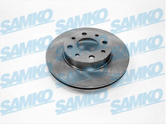 SAMKO F2231V: Piduriketas Ø: 240mm, sisemine õhutus, Ø: 240mm