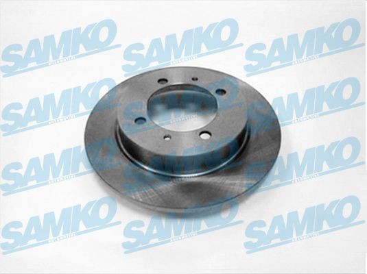 SAMKO M1610P: Disc de frână Ř: 260mm, plin, Ř: 260mm