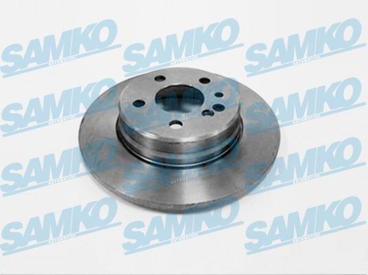 SAMKO M2411P: Disc de frână Ř: 290mm, plin, Ř: 290mm