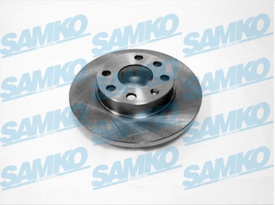 SAMKO O1051P: Bremseskive Ø: 236mm, fullt ut, Ø: 236mm