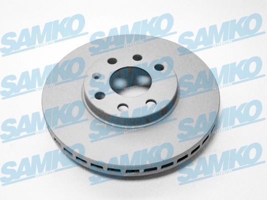 SAMKO O1401VR: Piduriketas TOTAL COATED Ø: 256mm, sisemine õhutus, Ø: 256mm, kaetud