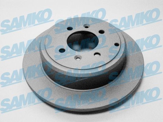 SAMKO P1191PR: Piduriketas TOTAL COATED Ø: 290mm, täis, Ø: 290mm, kaetud