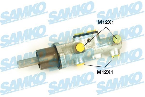 SAMKO P30055: Pompa centrala, frana