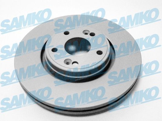 SAMKO R1002VR: Piduriketas TOTAL COATED Ø: 300mm, sisemine õhutus, Ø: 300mm, kaetud