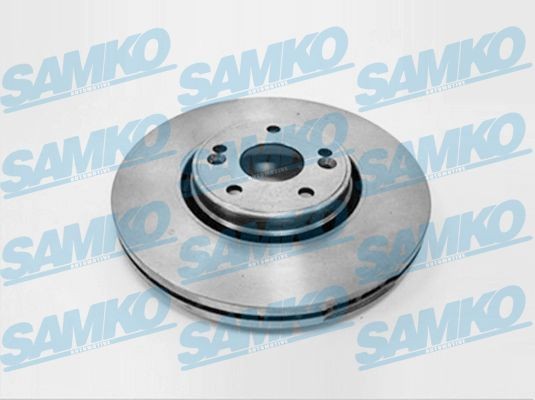 SAMKO R1017V: Piduriketas Ø: 308mm, sisemine õhutus, Ø: 308mm