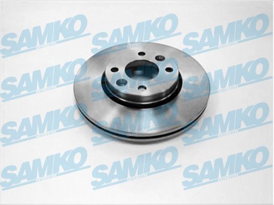 SAMKO R1058V: Piduriketas Ø: 258mm, sisemine õhutus, Ø: 258mm