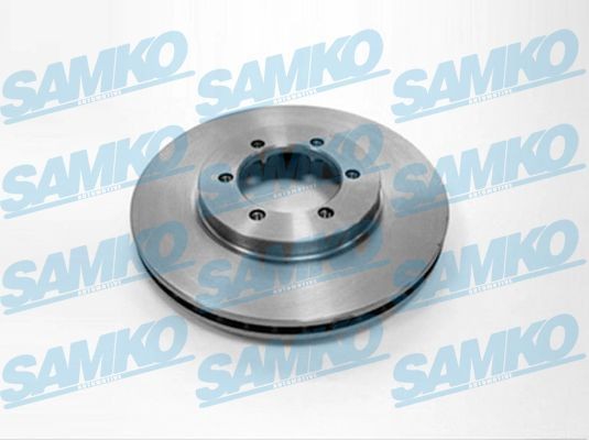 SAMKO S7012V: Disc de frână Ř: 278mm, ventilat interior, Ř: 278mm