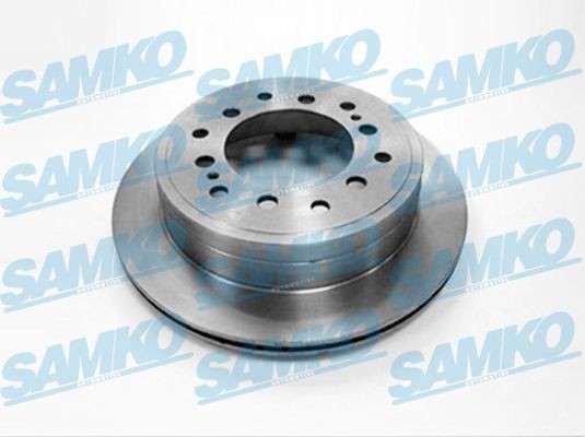 SAMKO T2000V: Piduriketas Ø: 312mm, sisemine õhutus, Ø: 312mm