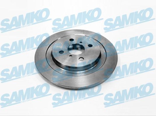 SAMKO T2046P: Disc de frână Ř: 278mm, plin, Ř: 278mm