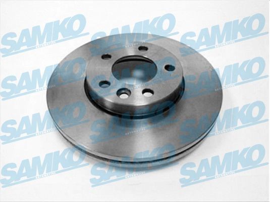 SAMKO V2005V: Piduriketas Ø: 308mm, sisemine õhutus, Ø: 308mm