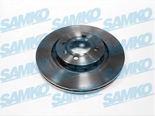 SAMKO V2261V: Disc de frână Ř: 280mm, ventilat interior, Ř: 280mm