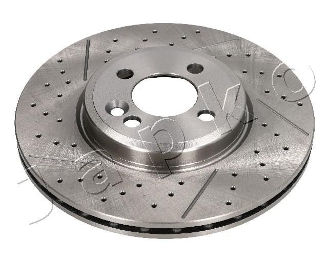 JAPKO 600159: Disc de frână punte fata, Ř: 294mm, ventilat, Ř: 294mm