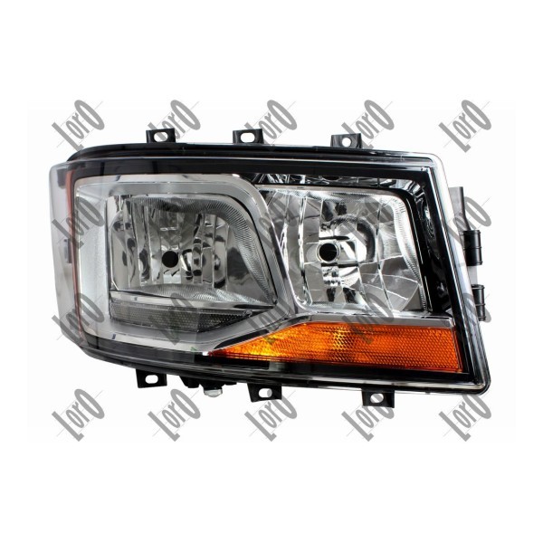 ABAKUS 771-1106R-LD-E: Φανάρια εμπρός δεξιά, H7/H7, H21W, LED, χωρίς φορέα λυχνίας, χωρίς λυχνία