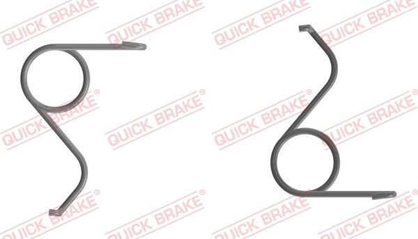 QUICK BRAKE 113-0529: Remondikomplekt, seisupidurihoob(Pidurisadul)