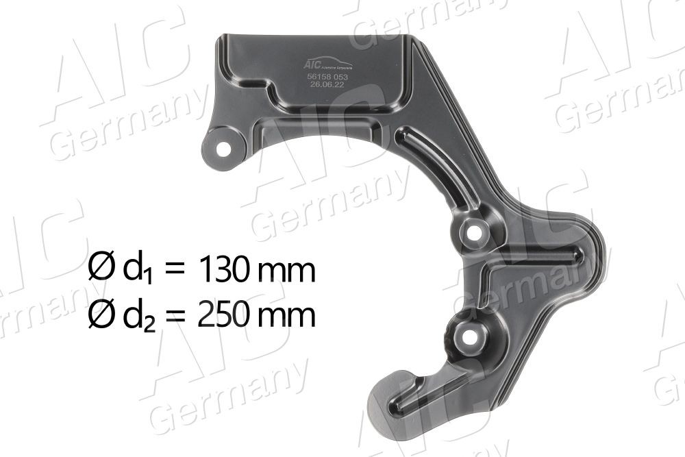 AIC 56158: Protectie stropire, disc frana Calitatea originală AIC Axa fata dreapta